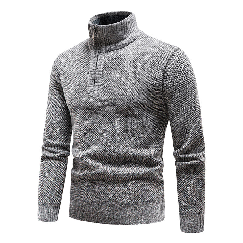 Zelind™ | Stilvolle Half-Zip Herrenpullover