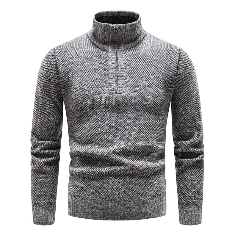 Zelind™ | Stilvolle Half-Zip Herrenpullover